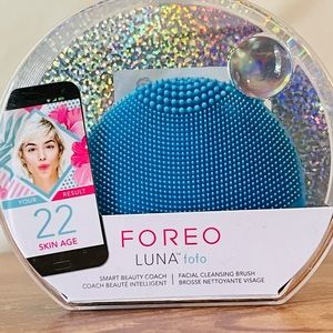 Foreo Luna Fofo Facial Cleansing Brush-Aquamarine